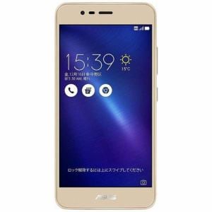 ASUS　ZC520TL-GD16　SIMフリースマートフォン　「ZenFone　3　Max」　ゴールド