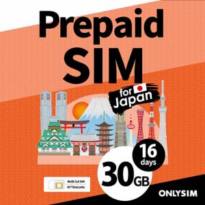 ベネフィットジャパン　BJYASIM30GB16　プリペイドデータSIM　30GB　16日