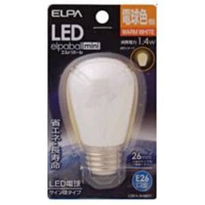 ELPA　LDS1L-G-G901　LED電球　「サイン球形」(電球色・口金E26)