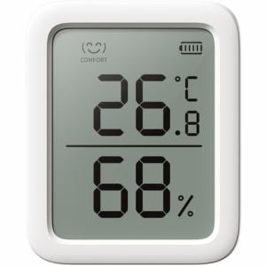 グリーンハウス W2201500-GH SwitchBot 温湿度計プラス   ホワイト