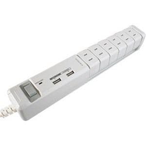 ファーゴ　TAPKING　USB　3.4A(6個口+USB2ポート・1.8m)　PT601WH　ホワイト