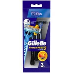 Ｐ＆Ｇ Gillette(ジレット) カスタムプラス3 スムース (3本) ひげ剃り