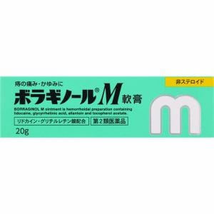 【第2類医薬品】天藤製薬 ボラギノールM軟膏 (20g)