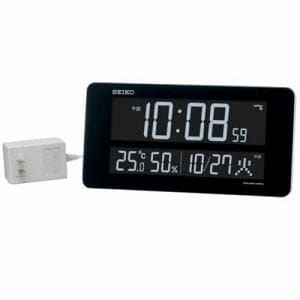 セイコークロック SQ434S プログラム機能付デジタル時計 電波置時計 温 