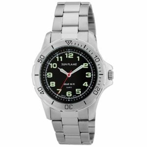 サンフレイム MJG-D86-SBK メンズ腕時計