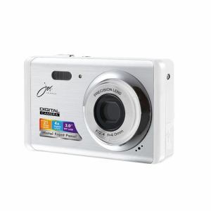 ジョワイユ　JOY500FESWH　21　MEGA　PIXEL　CMOS　デジタルカメラ　ホワイトシルバー