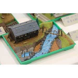 マイクロエース　1／　150　箱庭シリーズNo．11　山の温泉宿プラモデル