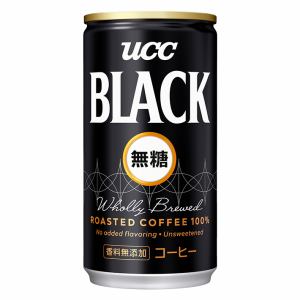 UCC ブラック無糖 185g缶 ×30本【セット販売】