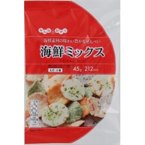 三河屋製菓株式会社 みんなのおやつ 海鮮ミックス 45g