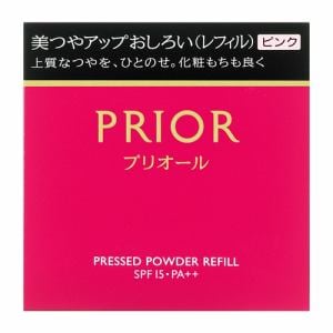 資生堂（SHISEIDO） プリオール ベースメーク 美つやアップおしろい （レフィル） ピンク (9.5g)