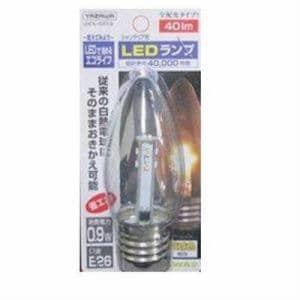 ヤザワ LDC1LG373 LED電球 G37型 (シャンデリア型 40lm ／電球色 口金E26)