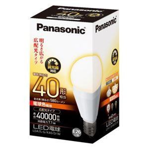 Panasonic　LED電球　7.1W(電球色相当)　LDA7LGK40DW