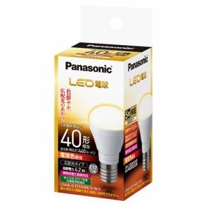 パナソニック LDA4LGE17K40ESW2 LED電球 4.2W（電球色相当） | ヤマダ
