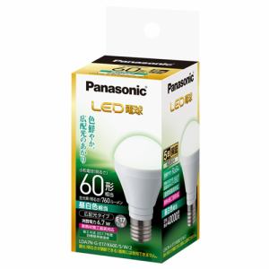 パナソニック　LDA7NGE17K60ESW2　LED電球　6.7W（昼白色相当）