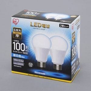 アイリスオーヤマ　LDA14N-G-10T52P　LED電球　一般電球形　1600lm(昼白色相当)　　ECOHILUX