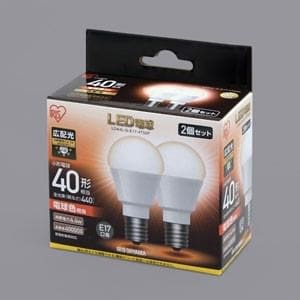 アイリスオーヤマ　LDA4L-G-E17-4T52P　LED電球　小形電球形　440lm(電球色相当)　　ECOHILUX