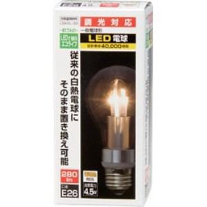 【クリックで詳細表示】ヤザワ LDA5LGD LED電球(一般電球形/調光対応/電球色/E26)