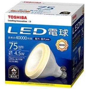 東芝　LDR5L-W　LED電球　（ビームランプ形・ビーム光束210lm／電球色相当・口金E26）