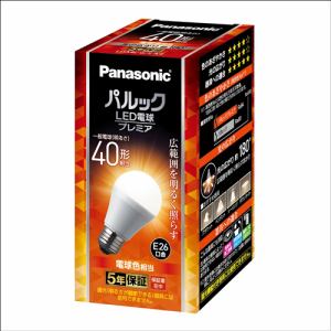 パナソニック LDA8L-G／K60E／S／W 調光器非対応LED電球 （一般電球形 