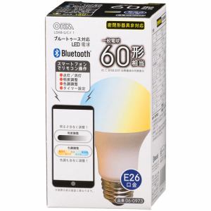 オーム電機 LDA8-G／C／I 1 LED電球 Bluetooth対応 E26 60形相当 広配光 調色タイプ LDA8G／C／I 1