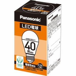 【推奨品】パナソニック LDA4LGSK4YD LED電球 4.4W(電球色) 一般電球タイプ（E26口金）広範囲を照らす／広配光タイプ