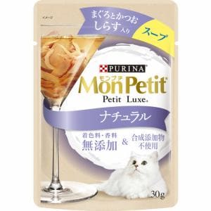 ネスレ日本 プチリュクスパウチナチュラルスープ成猫しらす入り 30g