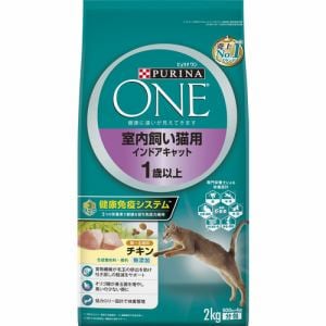 ネスレ日本　ワンキャット室内飼い猫用インドアキャット1歳以上チキン　2kg