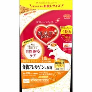 日本ペットフード ビューティープロ ドッグ 食物アレルゲンに配慮 1歳から 400g