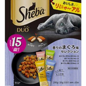 マースジャパンリミテッド シーバ デュオ 15歳以上 香りのまぐろ味セレクション 200g