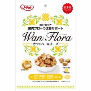 九州ペットフード WanFloraカマンベールチーズ 60g