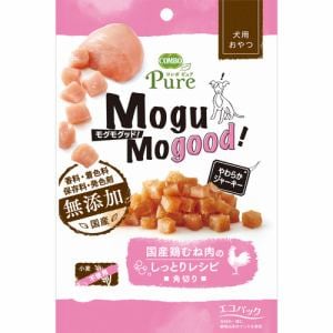 日本ペットフード COMBO Pure Mogu Mogood 国産鶏むね肉のしっとりレシピ 角切り 犬用おやつ 50g