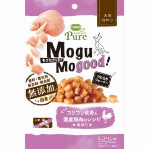 日本ペットフード COMBO Pure Mogu Mogood コリコリ軟骨と国産鶏肉のレシピ 角切り 犬用おやつ 50g