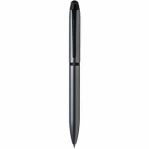 三菱鉛筆 SXE3T18005P26 ジェットストリーム スタイラス 3色ボールペン&タッチペン 0.5mm シルバー