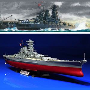 タミヤ　1／　350　日本戦艦　大和　決定版（78025）プラモデル