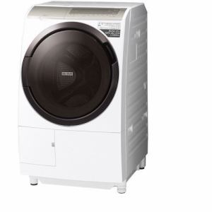 【沖縄、離島地域のお届けは不可】日立 BD-SV110GL W ドラム式洗濯乾燥機 ビッグドラム (洗濯11kg・乾燥6kg) 左開き ホワイト