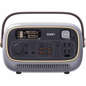 AUKEY　PS-RE03-GY　ポータブル電源　Power　Studio　300　(297wh)　グレー