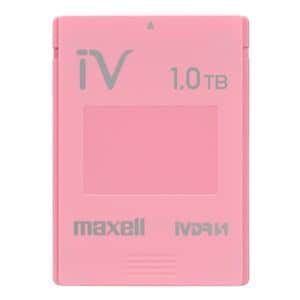 マクセル　カラーカセットHDD　iV（アイヴィ）ピンク　1TB　M-VDRS1T.E.PK