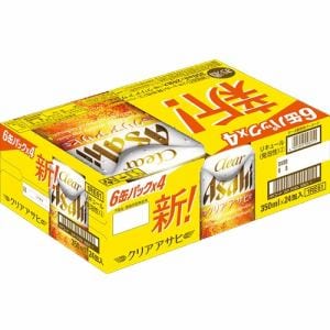 アサヒビール クリアアサヒ 350ml×24 ケース 【セット販売】