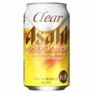 アサヒビール　Ｌ　アサヒ　クリア　缶　３５０ｍL