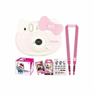 富士フイルム　INSTAXMINI-KITTY　インスタントカメラ　instax　mini　「チェキ」　ハローキティ