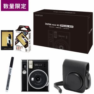富士フイルム INSTAXMINI40 BOX チェキカメラ SPECIALBOX ブラック | ヤマダウェブコム