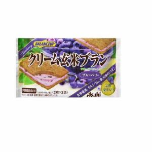アサヒフードアンドヘルスケア（Asahi）　アサヒ　バランスアップ　クリーム玄米ブランブルーベリー2枚×2袋　【栄養機能食品】