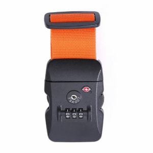ロジック LG-STCS-TSABLT-CT-OR 十字型スーツケースベルト （TSAロック対応） オレンジ