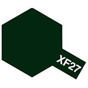 タミヤ タミヤカラー エナメルXF27 ブラックグリーン （つや消し）