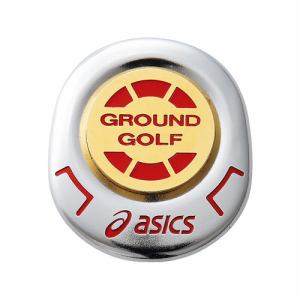 アシックス　GGG520　23　マーカーストッパ－セット　アシックス　グラウンドゴルフ　　レッド