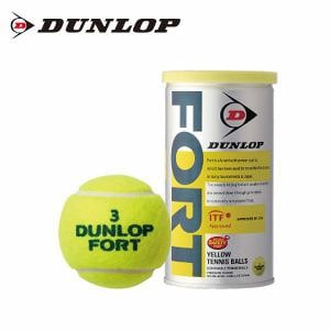 ダンロップ 硬式テニスボール 2球 フォート DFDYL2DOZ