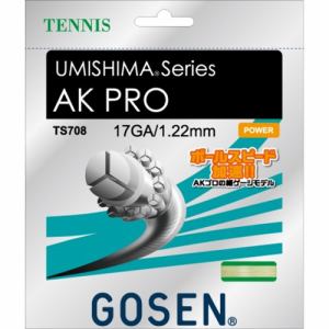GOSEN　TS708NA　AK　PRO　17　テニスガット　ウミシマシリーズ　ナチュラル