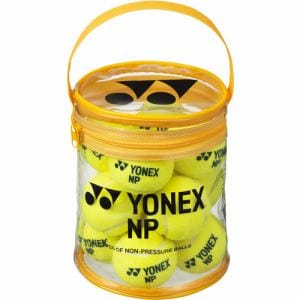 YONEX(ヨネックス) TB-NP12 ノンプレッシャーボール テニスボール 12球入 練習球 イエロー