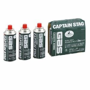 CAPTAIN STAG M-7621 キャプテンスタッグ キャプテンスタッグ ガスカセットボンベ3本パック