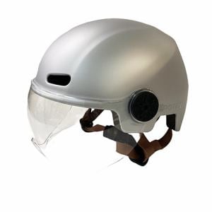 TOP　カジュアルSGヘルメットSLD　シールド付き　シルバー